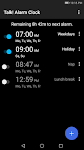 screenshot of Talk! Alarm Clock