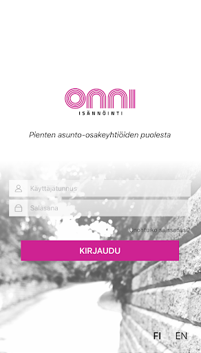 Android application Onni screenshort