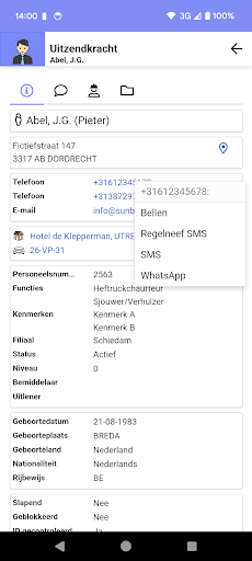 Regelneef Screen 3