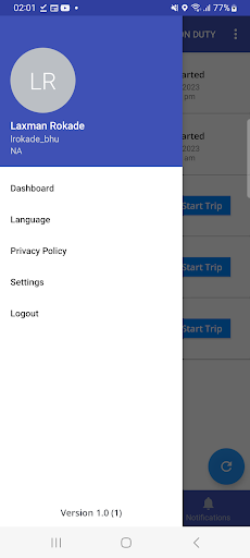 Android application VRP Retailer screenshort