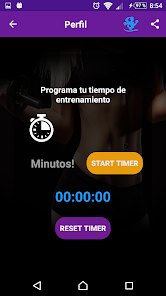 Screenshot 6 Gym Fitness & Workout Mujeres: android