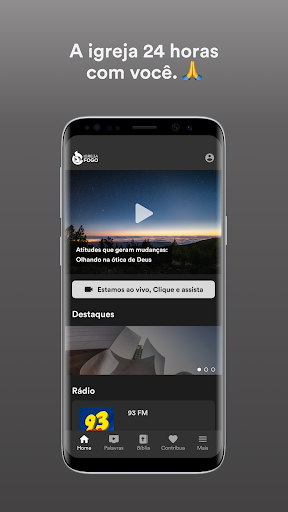 Android application Igreja Fogo Tubarão - SC screenshort