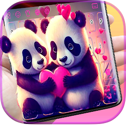 「Panda Love Keyboard」圖示圖片
