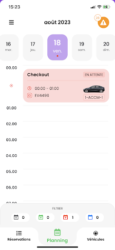 Neo Mobility Technician Screen 2