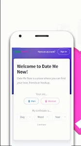 Date Me Now - Dating & Hookup