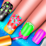 Nail Art Makeover Salon  -  Girls Fashion Games icon