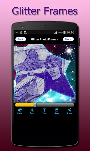 Amazing Glitter Photo Frames Screen 2