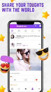 Shaku - Live Video Broadcasts and Streaming Chats 4.4.7 APK screenshots 3