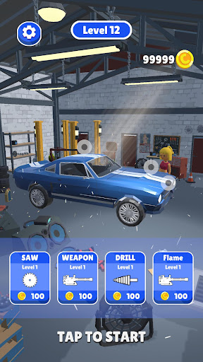 Android application Car Rumble screenshort