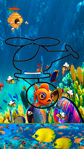 draw to save fish Puzzle dom