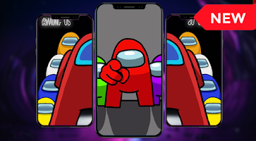 Red imp0ster wallpaper APK Screenshot Thumbnail #1