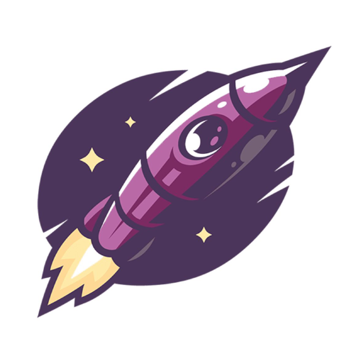 Purple Rocket Podcast logo