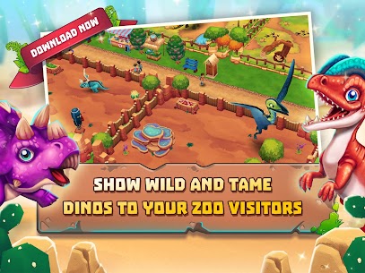 Dinosaur Park – Primeval Zoo Apk Mod for Android [Unlimited Coins/Gems] 7