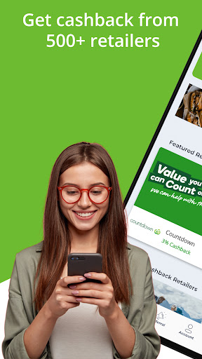 Android application Kiwiwallet: Cashback & Offers screenshort