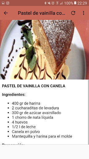 Pasteles de Vainilla