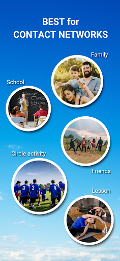 Android application commin - CONTACT NETWORK screenshort