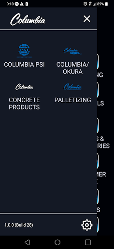 Columbia Machine Screen 2