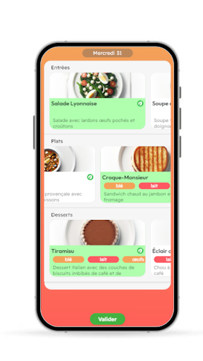 Android application Self-Servi screenshort