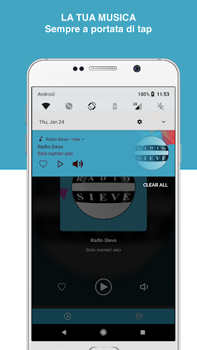 Radio Sieve Screen 3