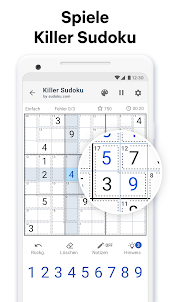 Killer Sudoku von Sudoku.com