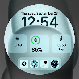 Gambar ikon iOS Home Watch Face