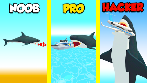 Idle Shark World: Hungry Monster Evolution Game 3.9 screenshots 1