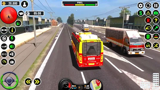 Coach Bus Driving 3D Bus Game
