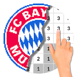 Cover Image of Herunterladen Fußball-Logo Farbe nach Zahlen 15.0 APK