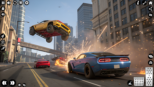 Traffic Racing Car Simulator screenshot 1