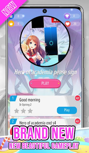 Anime Piano Tiles Magic