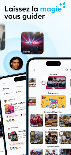 Android application Komi - Vie étudiante screenshort