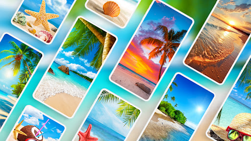 Android application Beach Wallpapers 4K screenshort