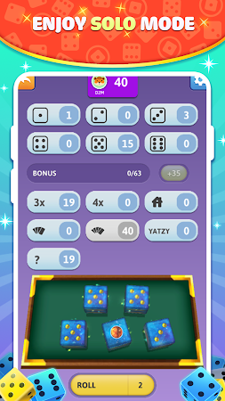 Game screenshot Yatzy - Offline and Online hack
