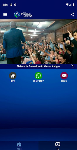 Rádio Voz que Liberta Screen 2