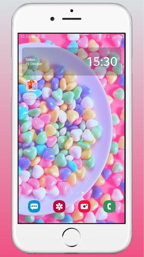 Android application Pink Wallpapers screenshort
