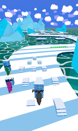 South Pole Race: Ice blocks Screen 2