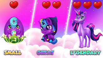 Game screenshot Unicornilandia: Merge Unicorns hack