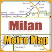 Milan Metro Map Offline