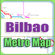 Aplicación móvil Bilbao Metro Map Offline