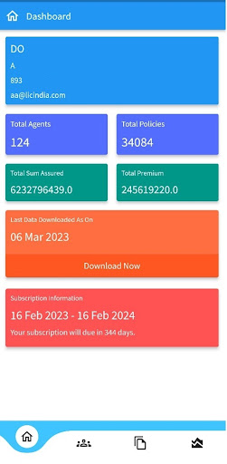 Android application My-Team screenshort