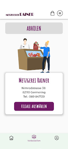 Metzgerei Rainer Screen 3