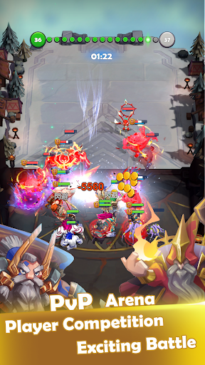 Idle Sky Village - Hero Merge Screen 3