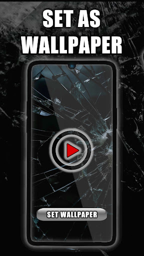 Android application Broken Glass Live Wallpaper screenshort