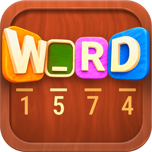 Colorwood Words - Cryptogram Logo