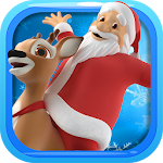 Cover Image of ดาวน์โหลด เกมส์คริสต์มาส - ซานต้าจับคู่ 3 เกมโดยไม่ต้องใช้ wifi  APK