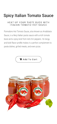 Pomodoro Italian Sauce Screen 2