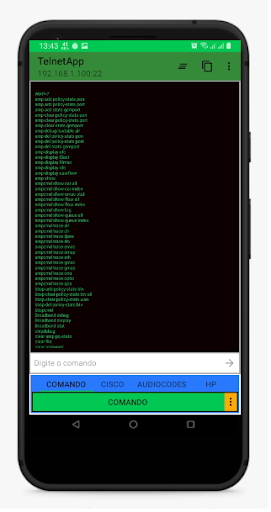Terminal Telnet Client Full Screen 3
