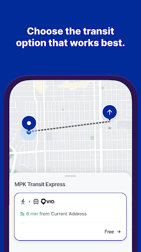 Screenshot of MPK Transit Express