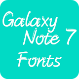 Galaxy Note 7 for FlipFont icon