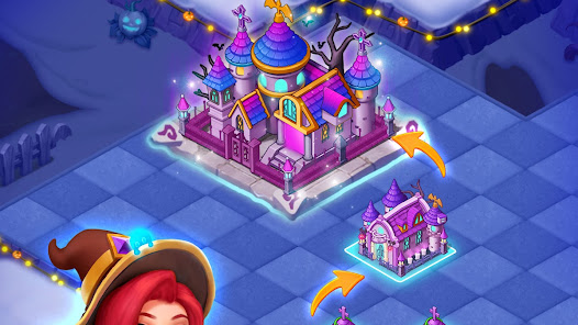 Merge Witches-Match Puzzles Mod APK 4.19.0 (Free purchase) Gallery 8